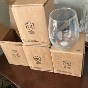 Princess House Glass 8oz New Quantity 4